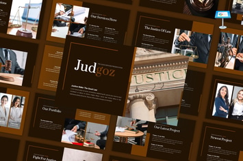 Judgoz - Law Presentation Keynote Template