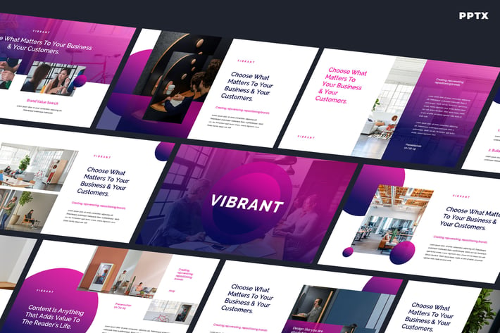 Vibrant - Creative Powerpoint Template