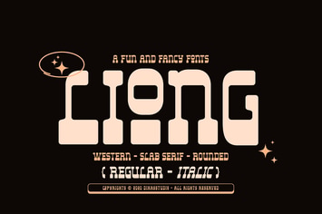 Liong - 2 Fonts Style