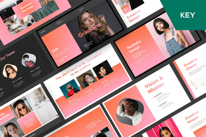  Gradians Keynote Template