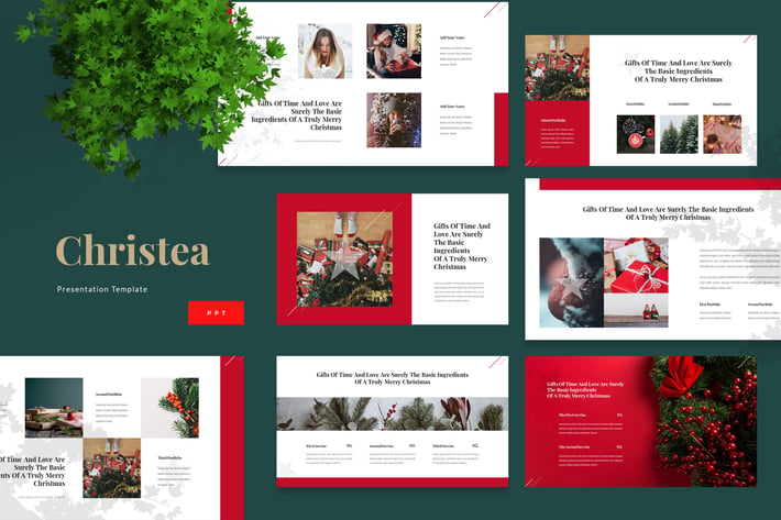 Christea - Christmas Powerpoint Presentation