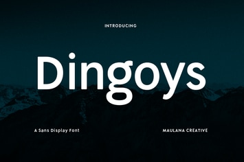 Dingoys Sans Font