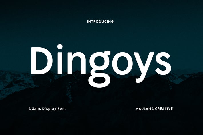 Dingoys Sans Font