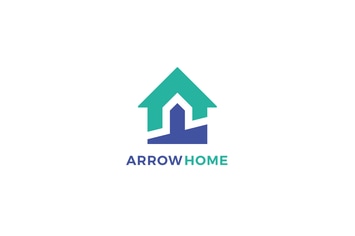 Arrow Home Logo Template