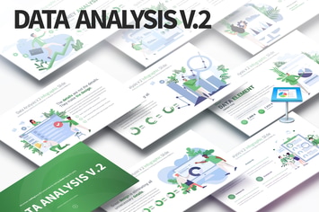 Data Analysis V.2 - Keynote Infographics Slides