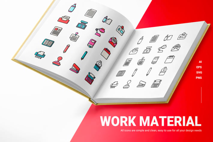 Work Material - Icons