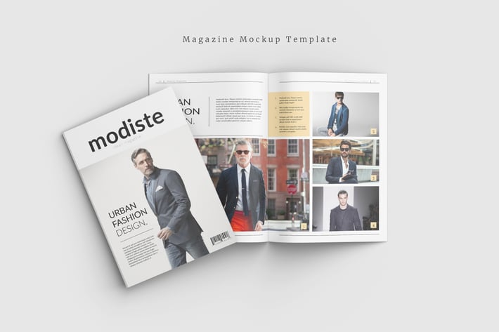 Magazine - Mockup Template