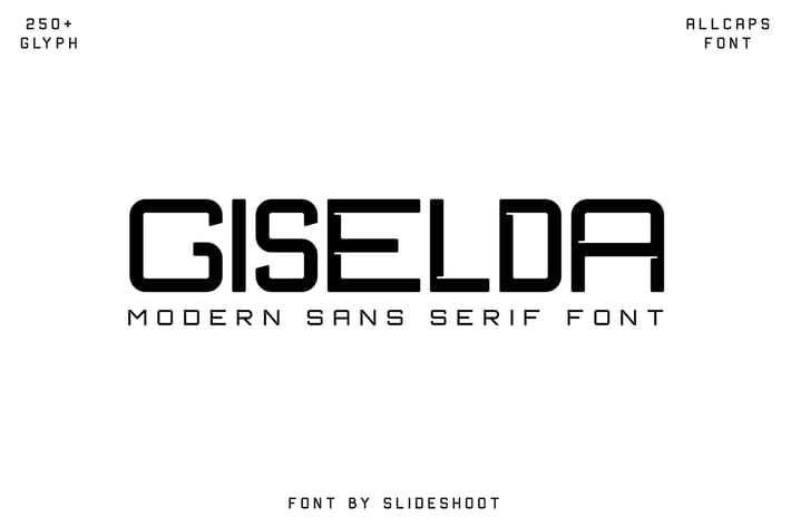 Giselda - Sans Serif Font
