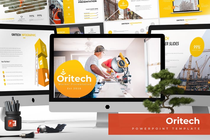 Oritech - Powerpoint Template
