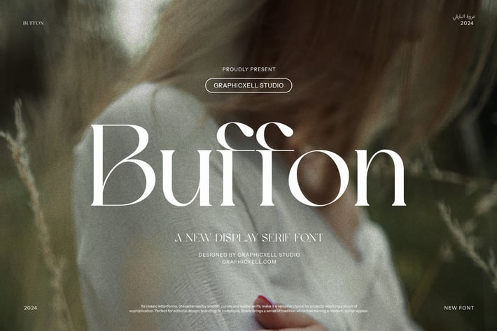Buffon - Elegant Serif Font