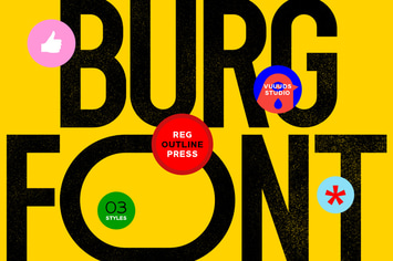 Burg - 3 Styles Font