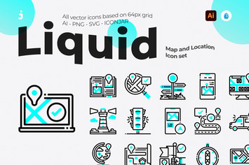 30 Map and Location Icons
