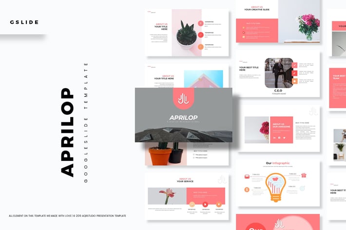 Aprilop - Google Slide Template
