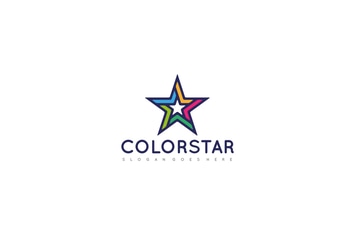 Colorful Star Logo