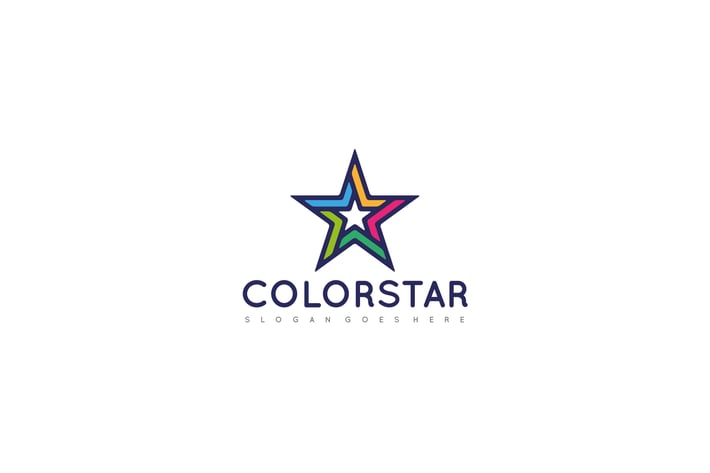 Colorful Star Logo
