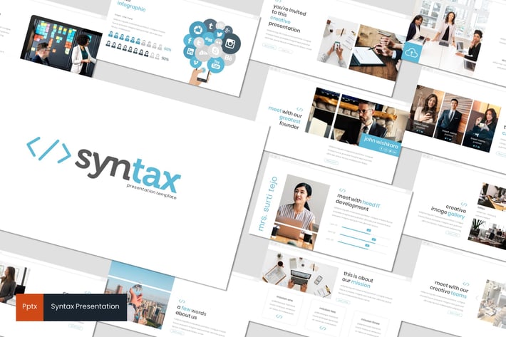 Syntax - Powerpoint Template