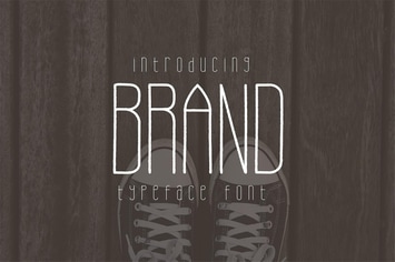 Brand Typeface Font