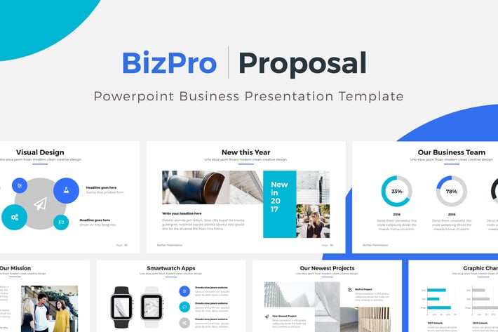 BizPro | Powerpoint Proposal Template Presentation
