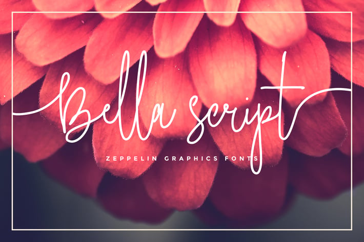 Bella Script Font