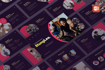 StungLea - Startup Business PowerPoint Template