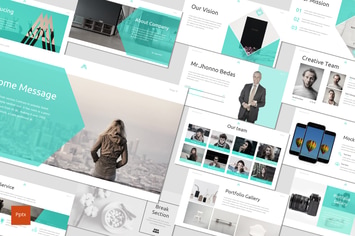 Amous - Powerpoint Template