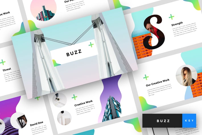 Buzz - Creative Keynote Template