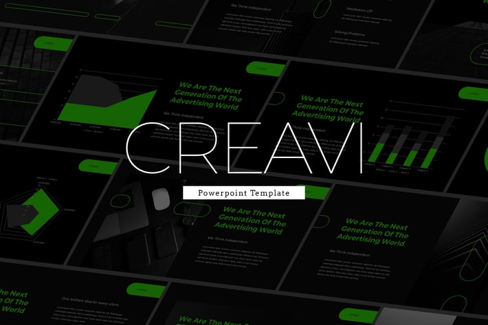 Creavi - Tech Theme Powerpoint Template