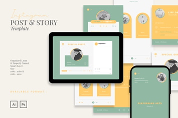 Podcast Instagram Template