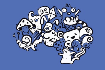 Weird Creatures Doodles