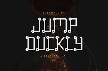 Jump Duckly - Display Line Font