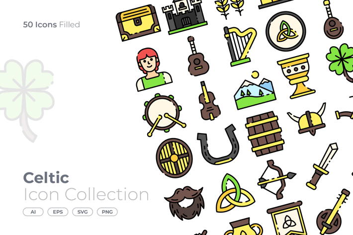Celtic Filled Icon