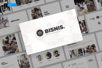 Bisnis - Corporate Keynote Template