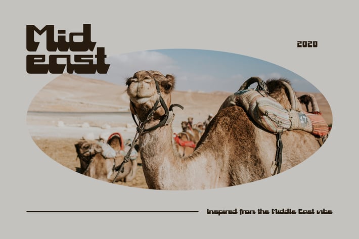 Mideast - Middle East Calligraphic Fonts