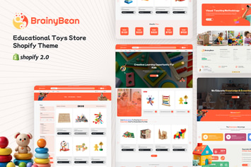 Brainybean - Educational Toys Store Shopify Theme