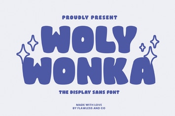 Woly Wonka - Display Sans Font