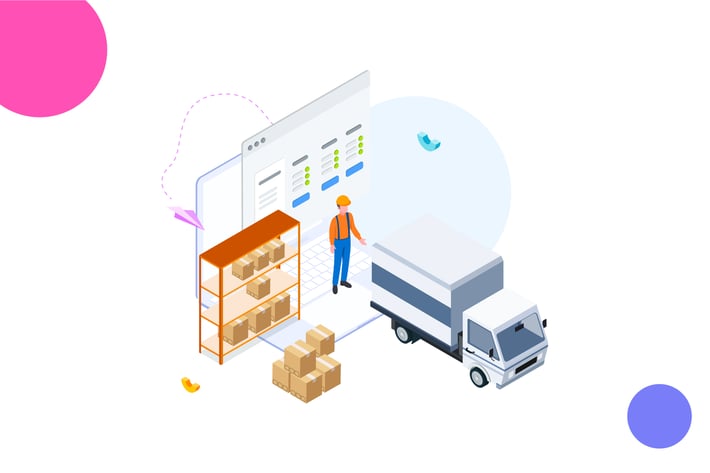 Goods Management by Finance Isometric - FV	