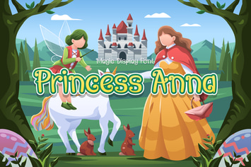 Princess Anna - Magic Display Font