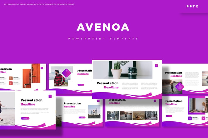 Avenoa - Powerpoint Template