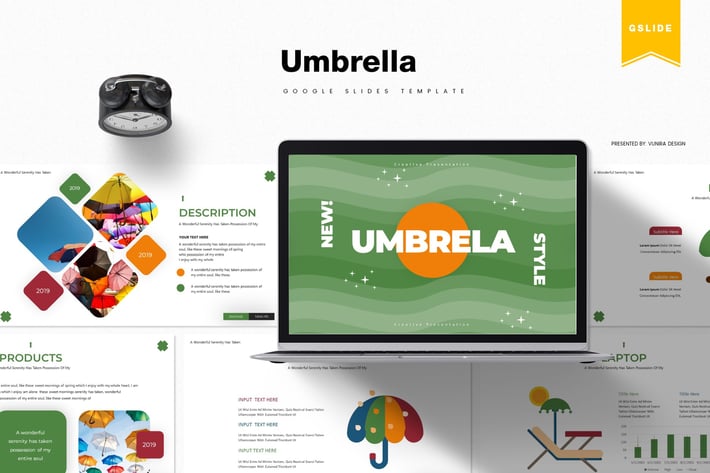 Umbrella | Google Slides Template
