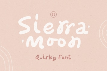 Sierra Moon - Quirky Handwritten Font