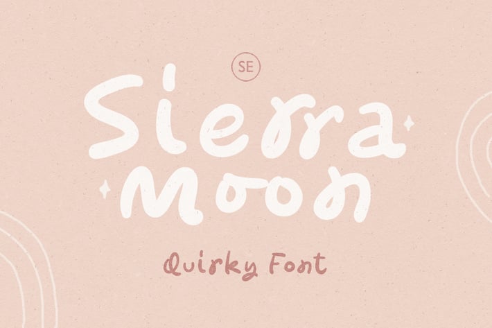 Sierra Moon - Quirky Handwritten Font