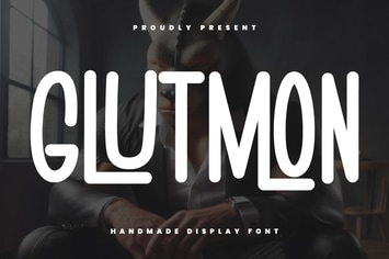 Glutmon Handmade Sans Display Font