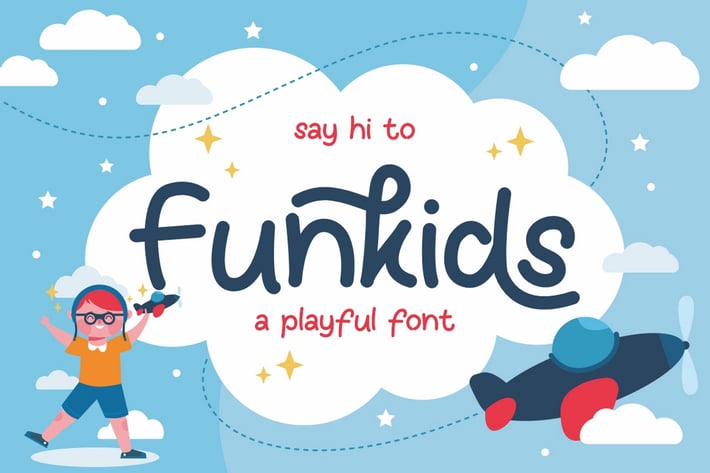 Fun Kids - Playful Font