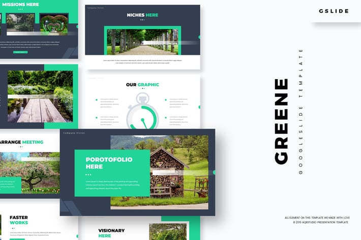 Greene - Google Slides Template