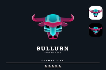Bull Logo Template