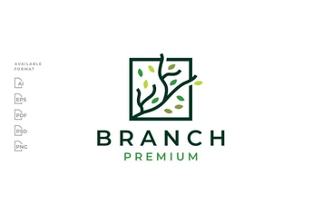 Tree Branch Square Logo
