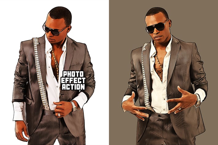 Grandiose Photoshop Action