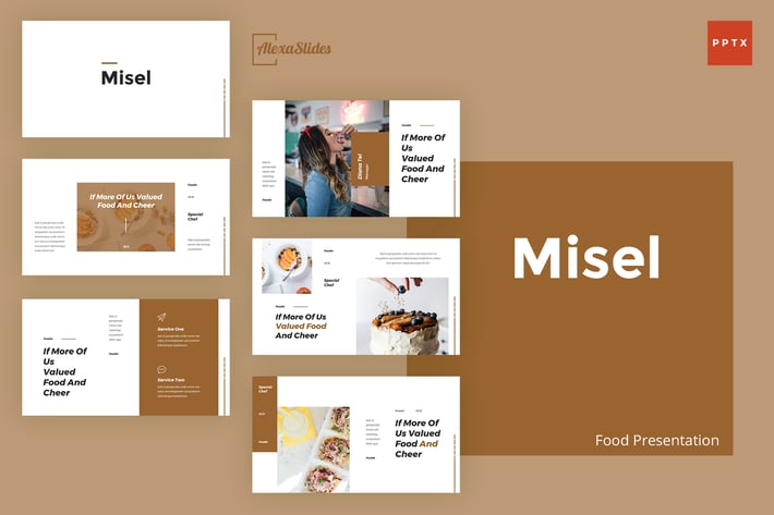 Misel - Food Powerpoint Presentation Template