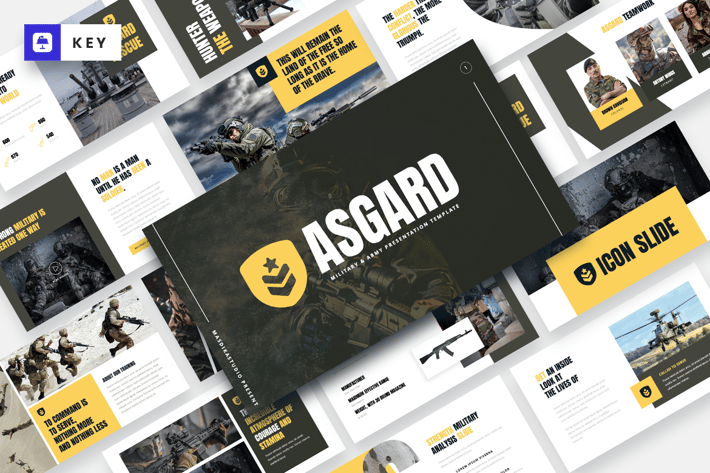 ASGARD - Military & Army Keynote Template
