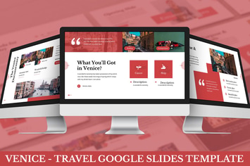 Venice - Travel Google Slides Template
